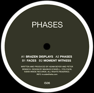 Phases Adam Beyer,Peter Benisch