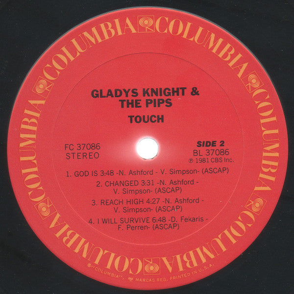 Touch 2 Gladys Knight And The Pips