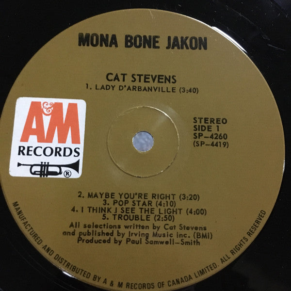 Mona Bone Jakon Cat Stevens