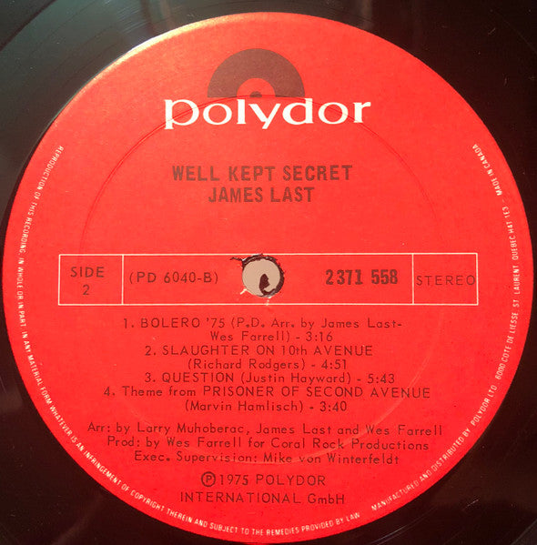 Well Kept Secret 2 James Last