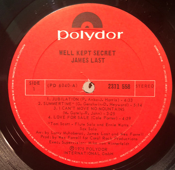 Well Kept Secret 2 James Last