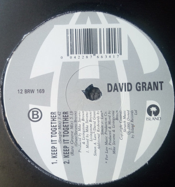 Keep It Together David Grant