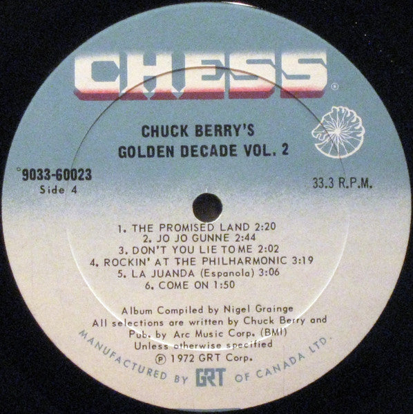 Chuck Berry's Golden Decade Vol.2 | Rectangle Triangle  