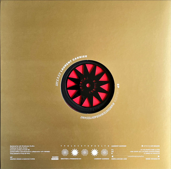 33T.EPSV EP Deluxe Or Laurent Garnier