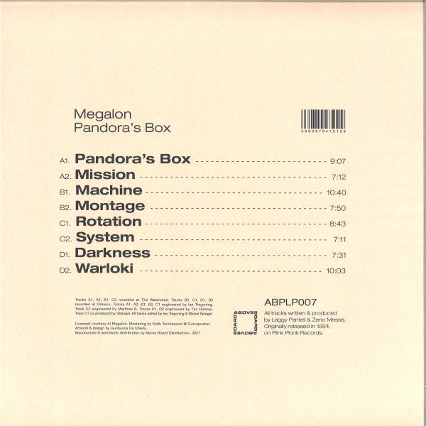 La boîte de Pandore Mégalon