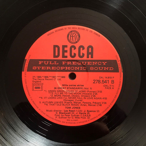 24 grands standards Tom Jones