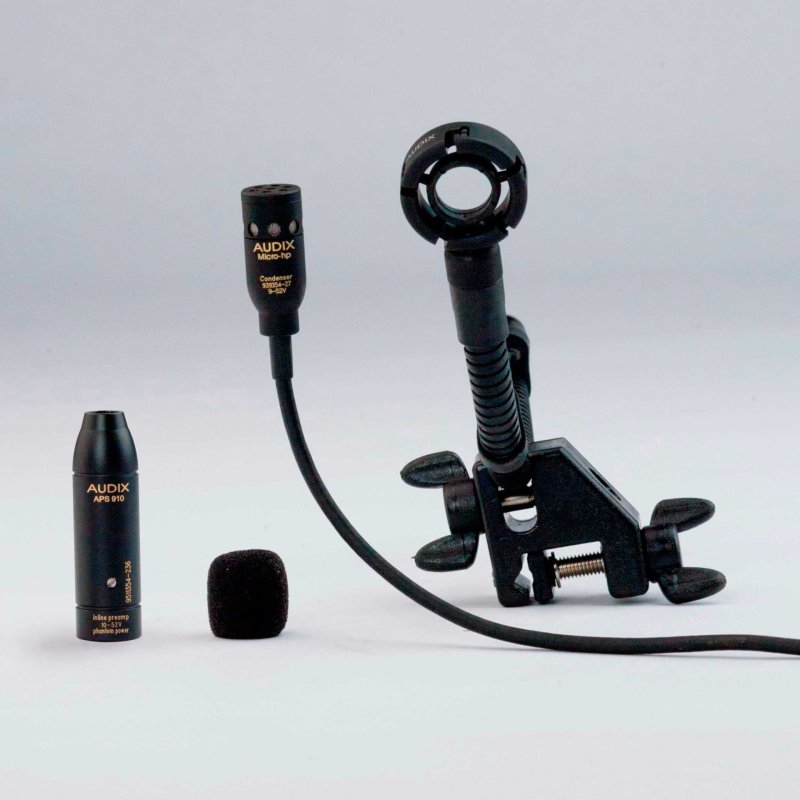 Audix Microhp Miniature Condenser Lug-mounted Microphone 