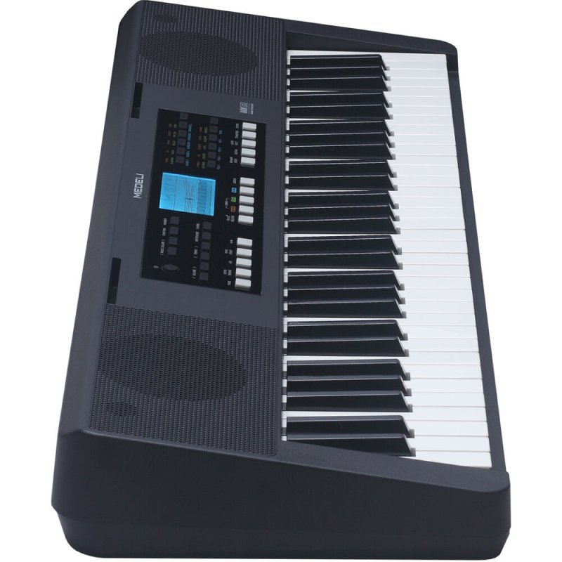 Medeli MK61-BK Nebula Series 61-Key Touch Sensitive Keyboard with USB Midi and Audio, Black 