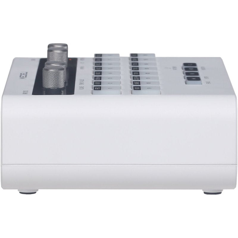 Medeli MR101S-WH Portable 16-Pad Portable Rhythm Machine with USB MIDI and Audio, White 