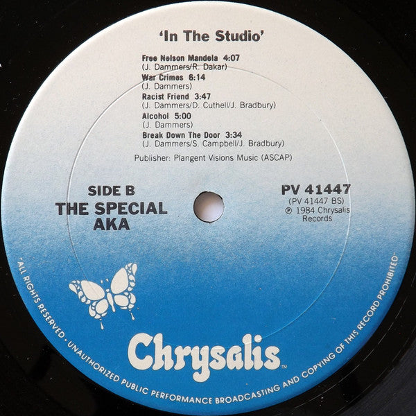 In The Studio The Special AKA