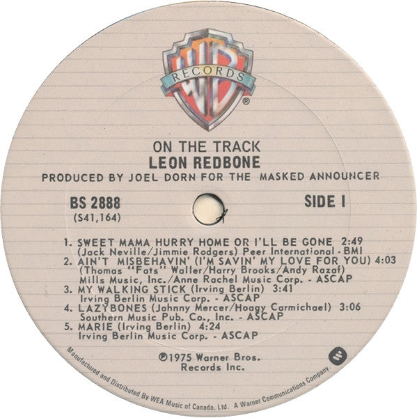 Sur la piste Léon Redbone