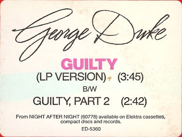 Guilty George Duke