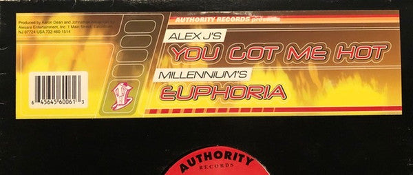 You Got Me Hot / Euphoria Alex J,Millenium