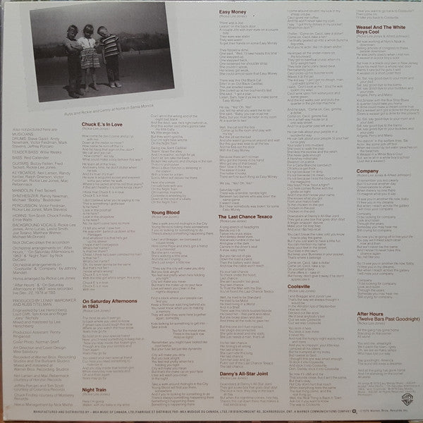 Rickie Lee Jones | Rectangle Triangle  