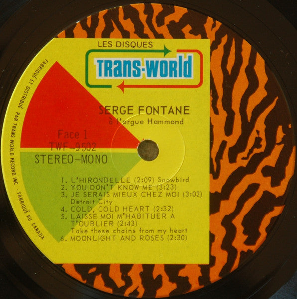 Serge Fontane À L'orgue Hammond | Rectangle Triangle