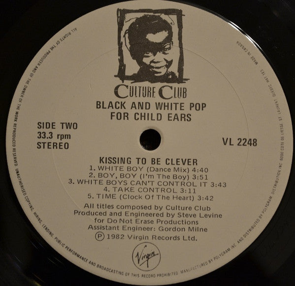 Kissing To Be Clever Culture Club