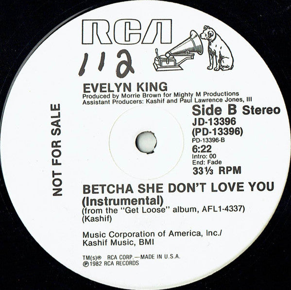 Je parie qu'elle ne t'aime pas Evelyn King