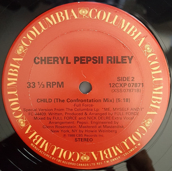 Merci pour mon enfant Cheryl Pepsii Riley