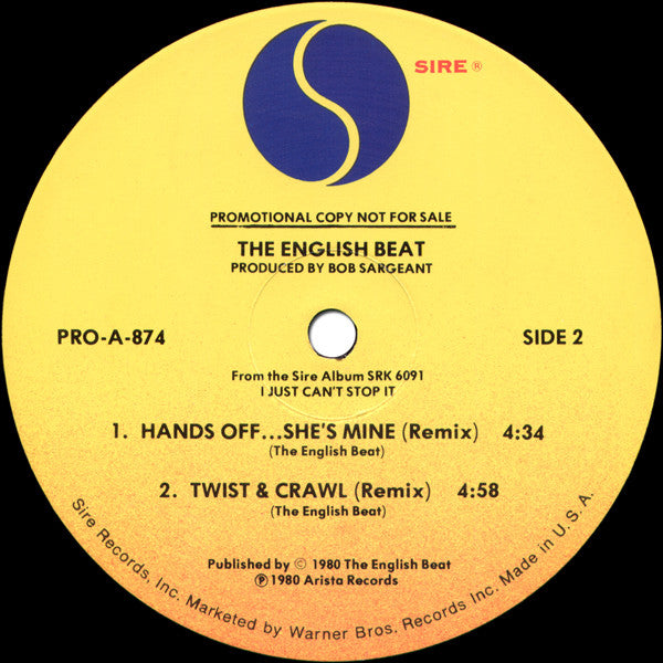 Tears Of A Clown / Hands Off...She's Mine / Twist & Crawl The Beat (2)
