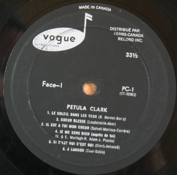 Petula Clark | Rectangle Triangle
