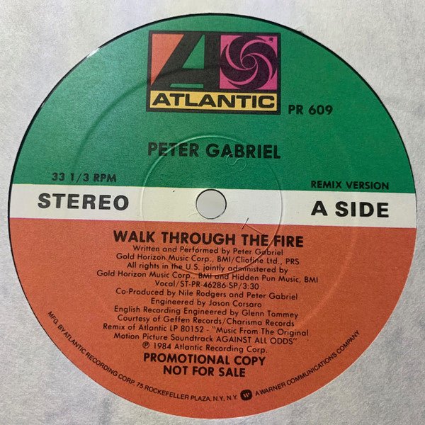 Walk Through The Fire Peter Gabriel