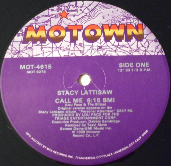 Call Me 2 Stacy Lattisaw