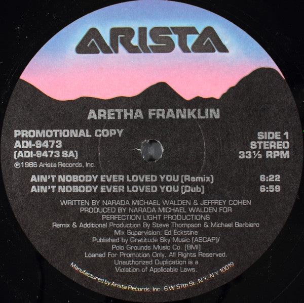 Personne ne t'a jamais aimé Aretha Franklin