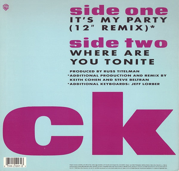 It's My Party Chaka Khan