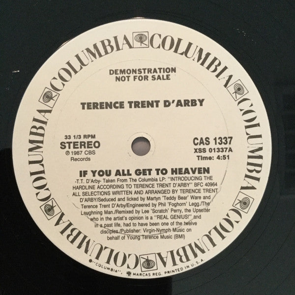If You All Get To Heaven Terence Trent D'Arby