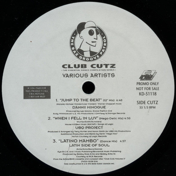 Club Cutz Volume 3 Various