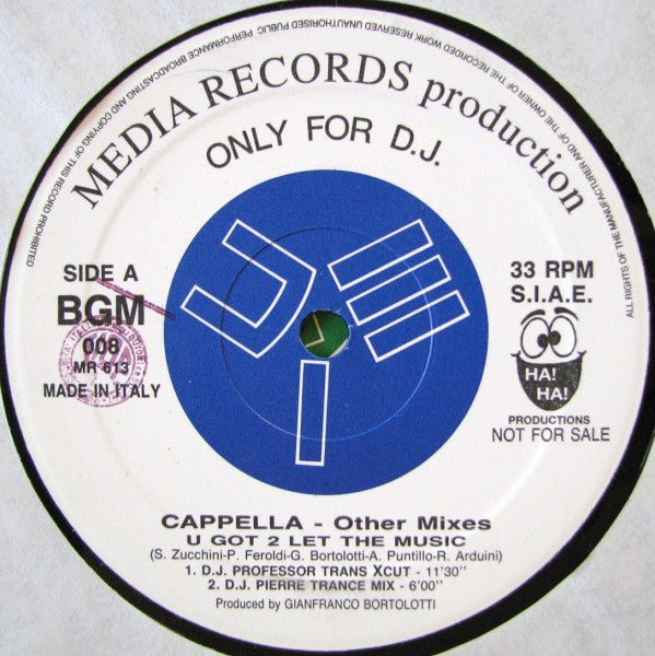 U Got 2 Let The Music Cappella