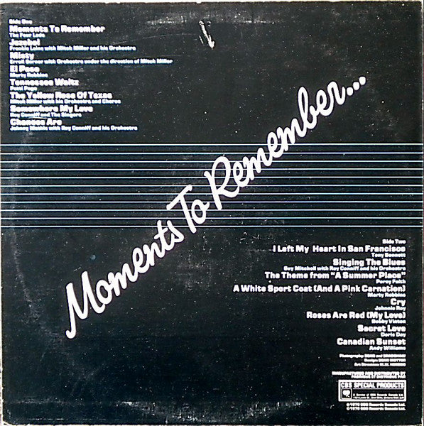 Moments to Remember Various
