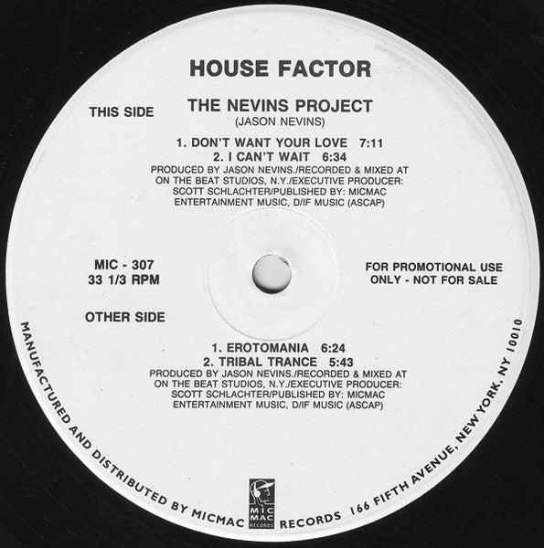 Facteur maison Le projet Nevins