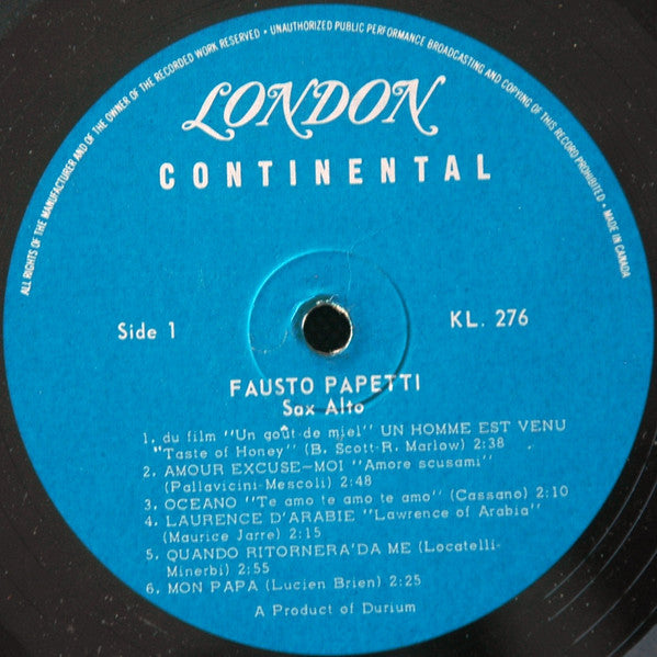 Fausto Papetti | Rectangle Triangle  