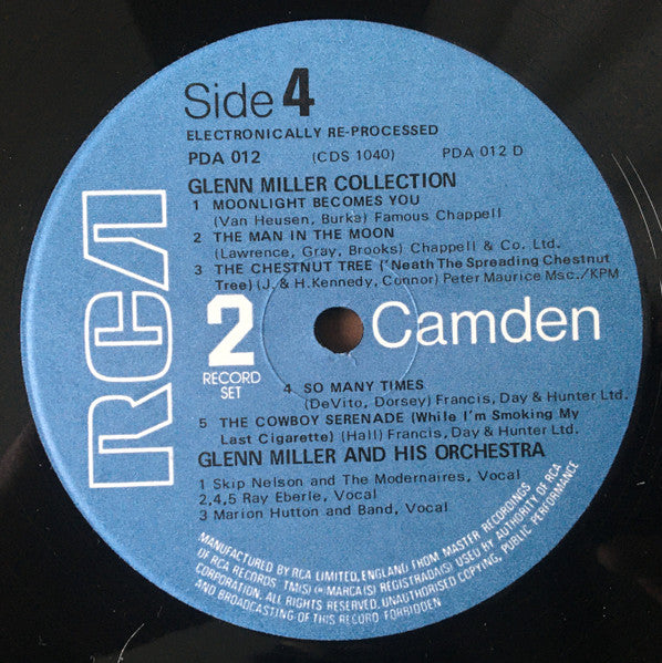 The Glenn Miller Collection Glenn Miller And His Orchestra