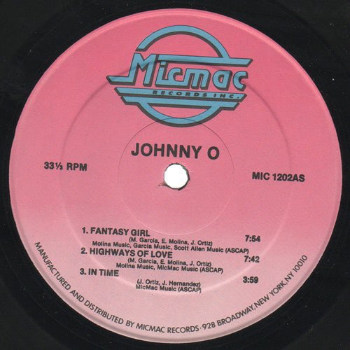 Johnny O Johnny O