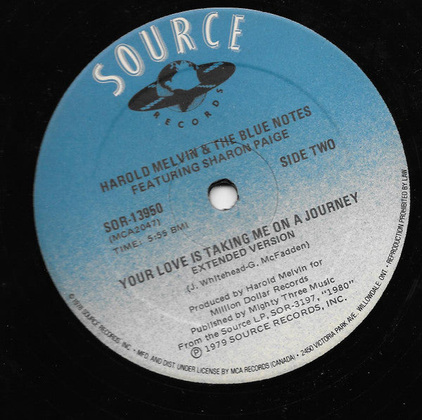 Prayin' / Your Love Is Taking Me On A Journey Harold Melvin And The Blue Notes