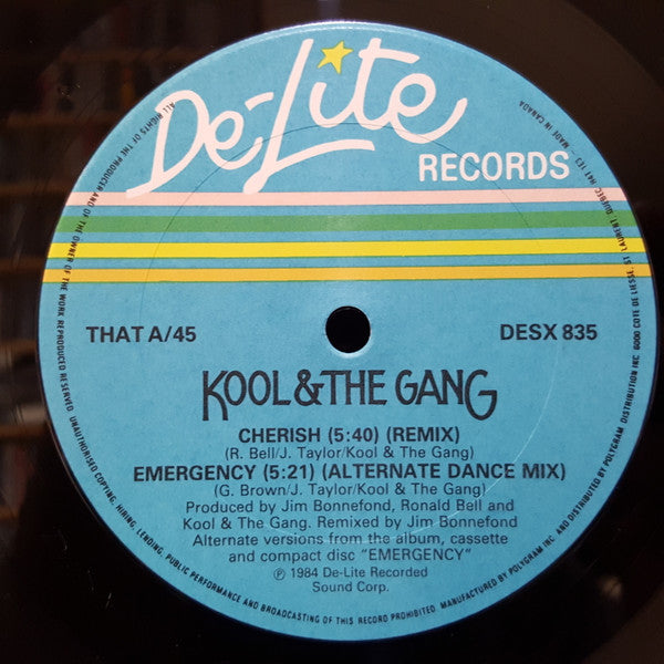 Urgence / Chérir Kool &amp; The Gang