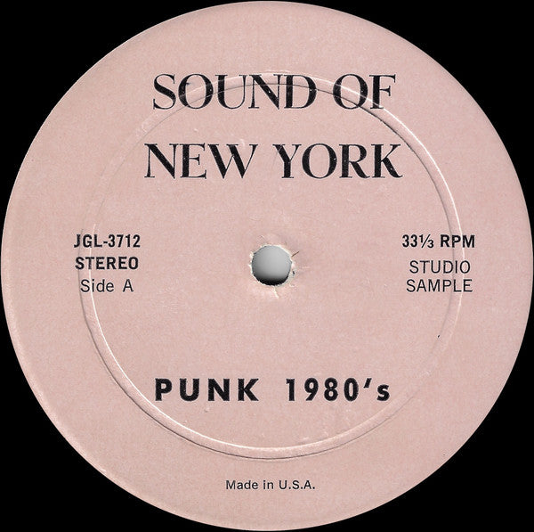 Punk 1980's Various