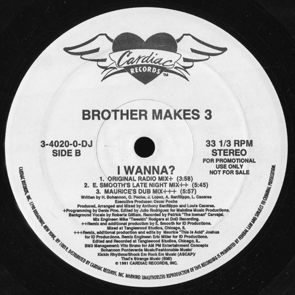 I Wanna? Brother Makes 3