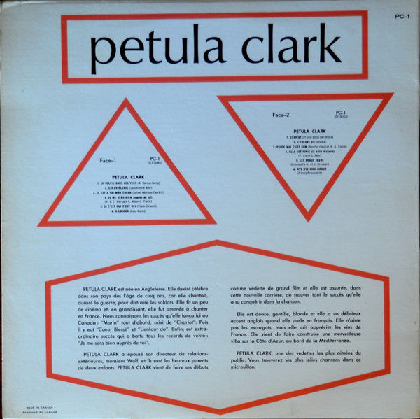 Petula Clark | Rectangle Triangle