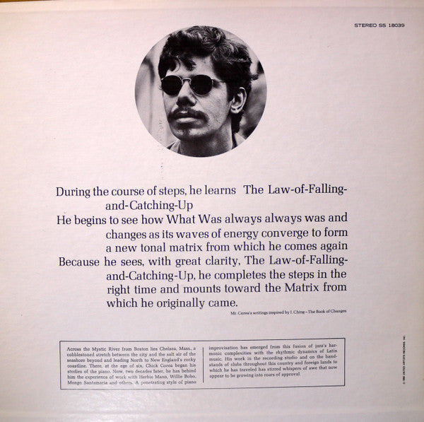 Now He Sings, Now He Sobs Chick Corea