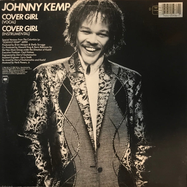 Fille de couverture Johnny Kemp