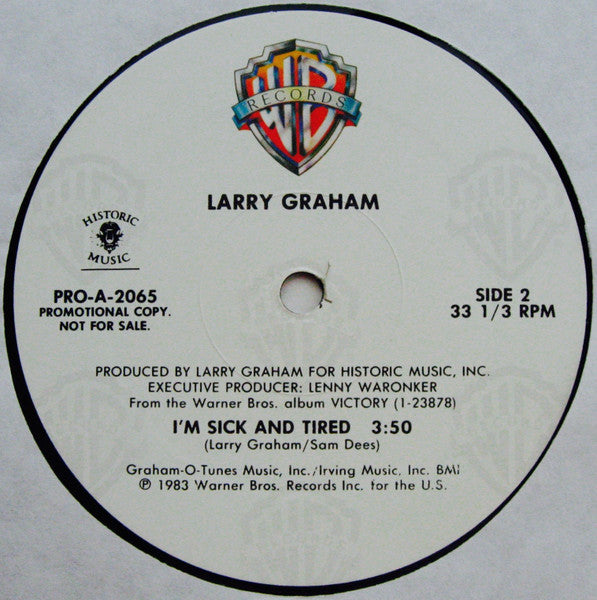 Je suis malade et fatigué 2 Larry Graham