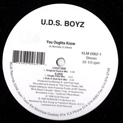 You Oughta Know 2 The U.D.S. Boyz