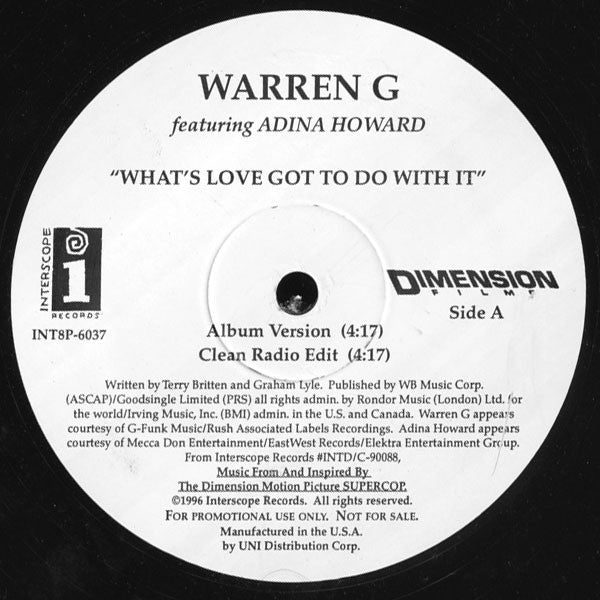 What's Love Got To Do With It Warren G,Adina Howard