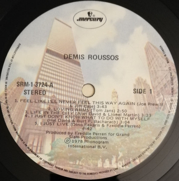 Demis Roussos Demis Roussos