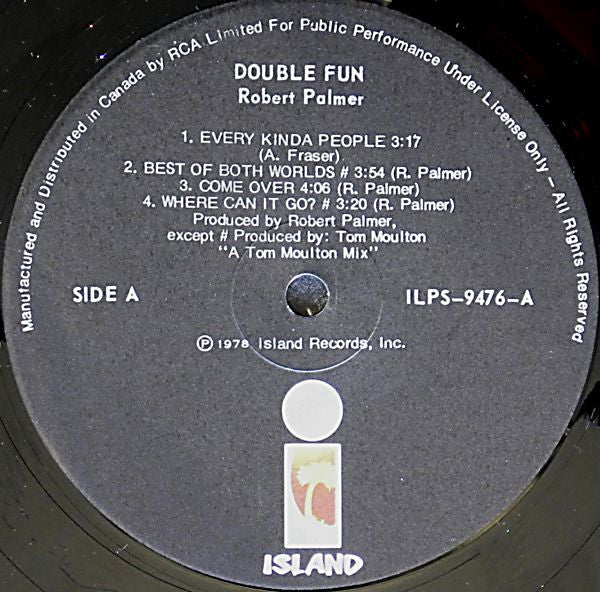 Double plaisir Robert Palmer