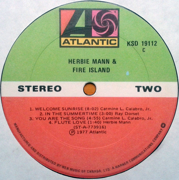 Herbie Mann & Fire Island | Rectangle Triangle