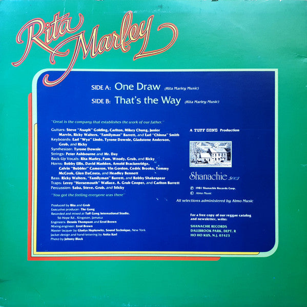 One Draw Rita Marley